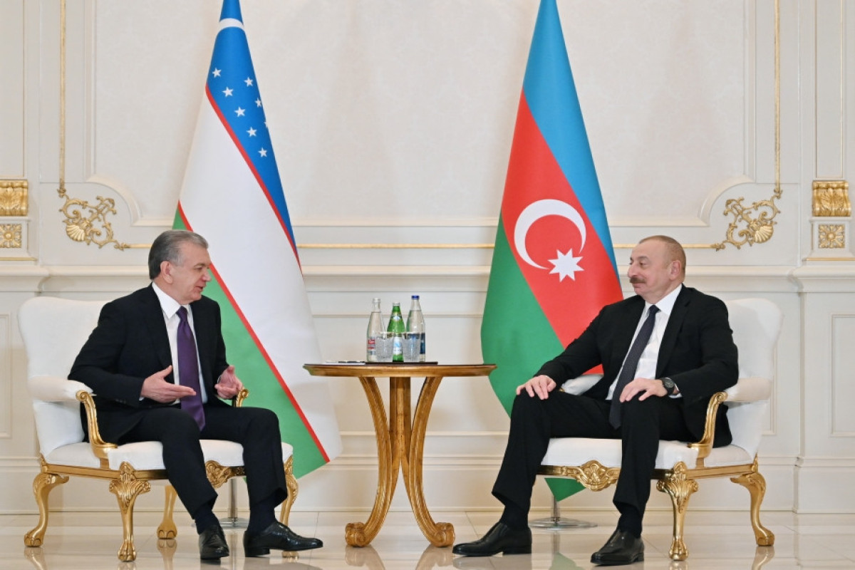 Prezident İlham Əliyev: Ötən il Azərbaycan-Özbəkistan münasibətlərinin inkişafında rekord il olub