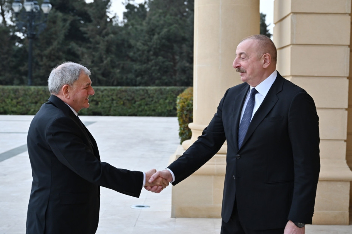 President Ilham Aliyev met with President of Iraq Abdullatif Jamal Rashid -UPDATED 