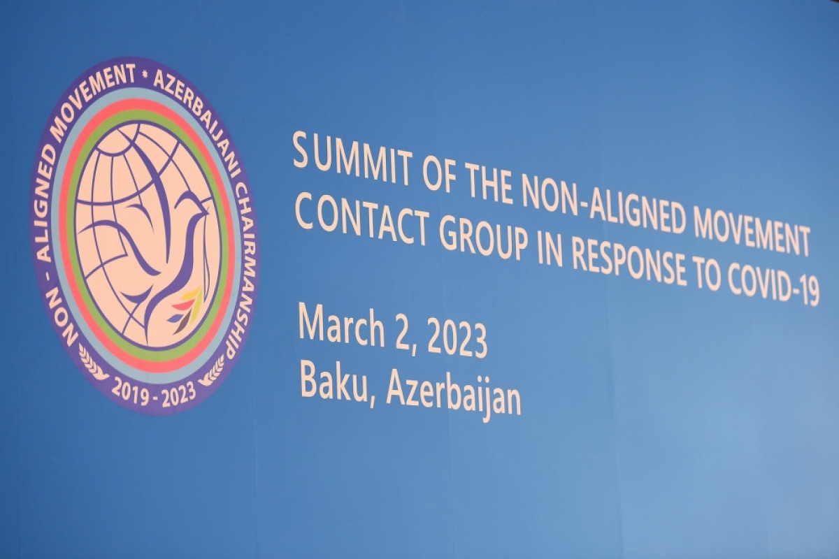 Azerbaijan hosts Summit-Level Meeting of the Non-Aligned Movement Contact Group on the fight against COVID-19