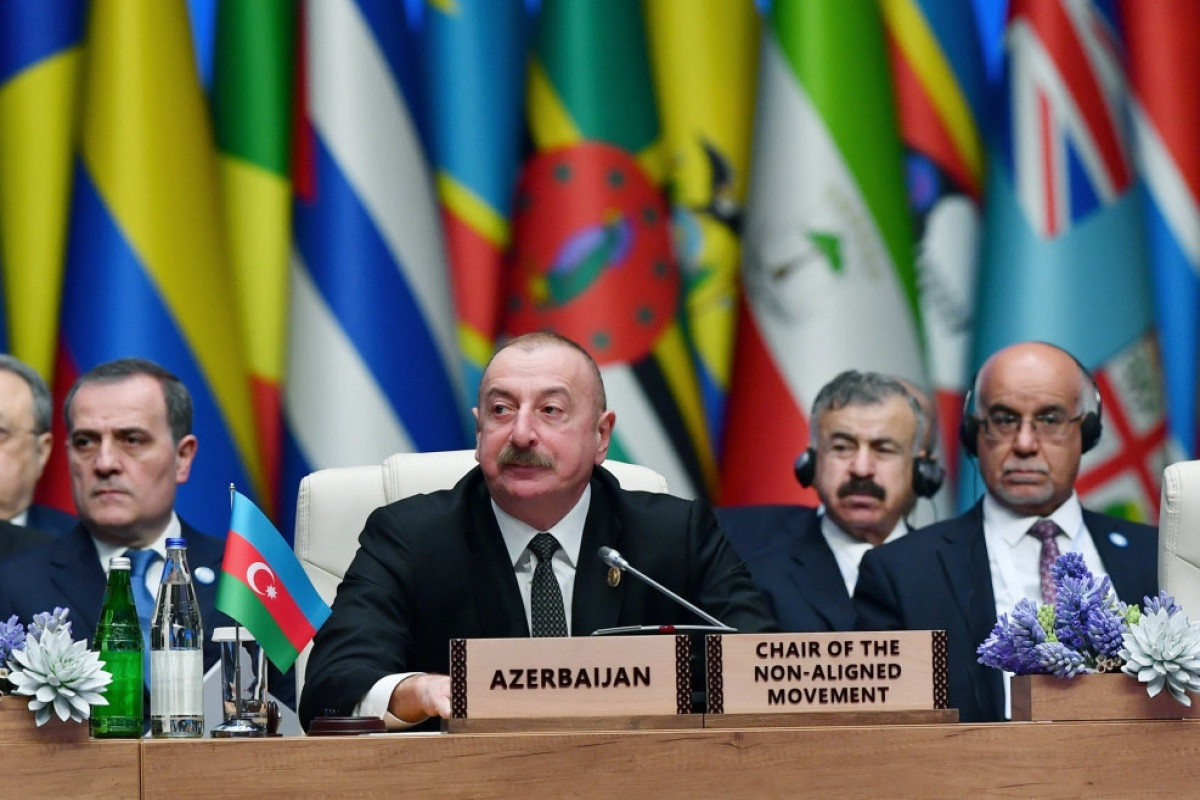 Prezident İlham Əliyev: BMT Təhlükəsizlik Şurası keçmişi xatırladır və indiki reallığı əks etdirmir