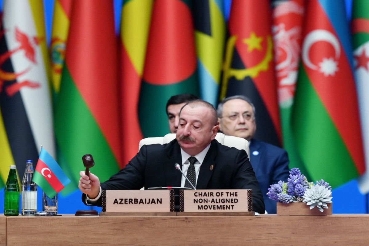 Summit-level Meeting of NaM Contact Group in response to COVID-19 on post-pandemic global recovery kicks off in Baku President of Azerbaijan is attending the Summit-Level Meeting -UPDATED-3 