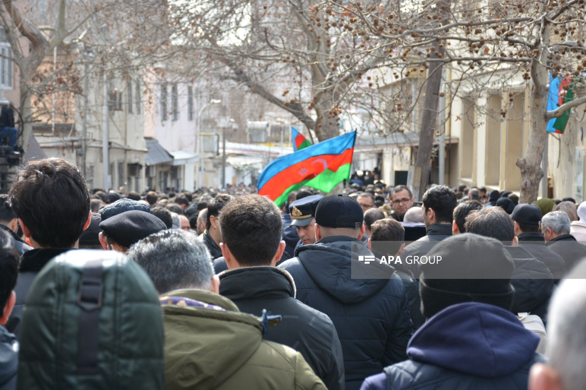 Hacı Şahinlə vida mərasimi keçirilir - FOTO 