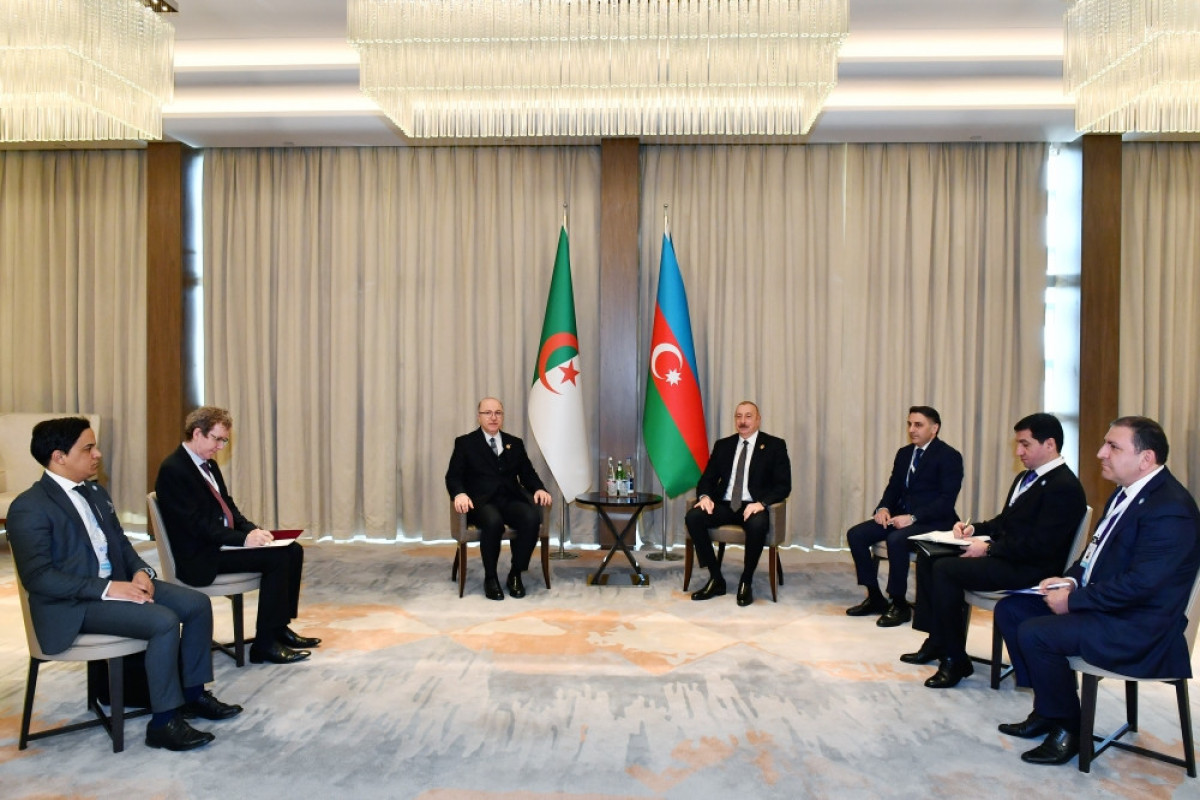 Президент Азербайджана встретился с  премьер-министром Алжира-ОБНОВЛЕНО 