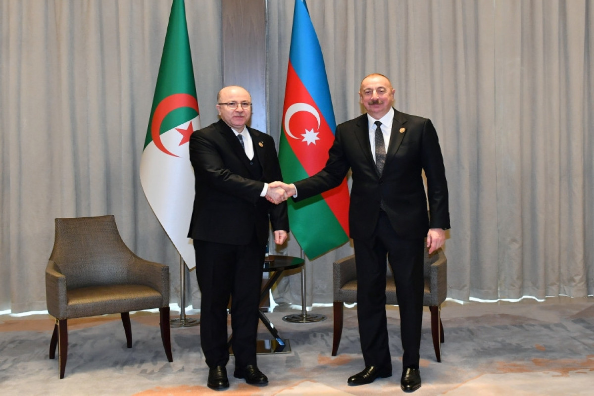 Президент Азербайджана встретился с  премьер-министром Алжира-ОБНОВЛЕНО 