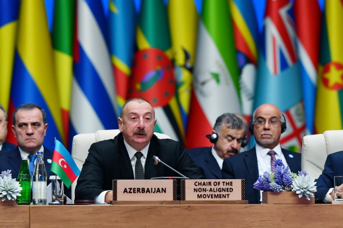 Azerbaijani President: Azerbaijan is among the most heavily mine-infested countries in the world due to the Armenian occupation