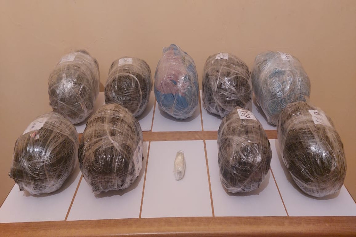 Azerbaijan prevents 62 kg of narcotic smuggling from Iran-PHOTO 