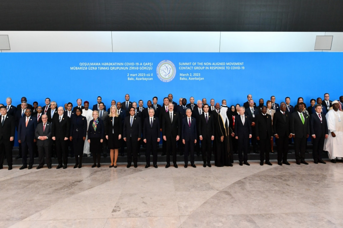 Reception was hosted on behalf of President Ilham Aliyev in honor of participants of Summit-level Meeting of Non-Aligned Movement held in Baku