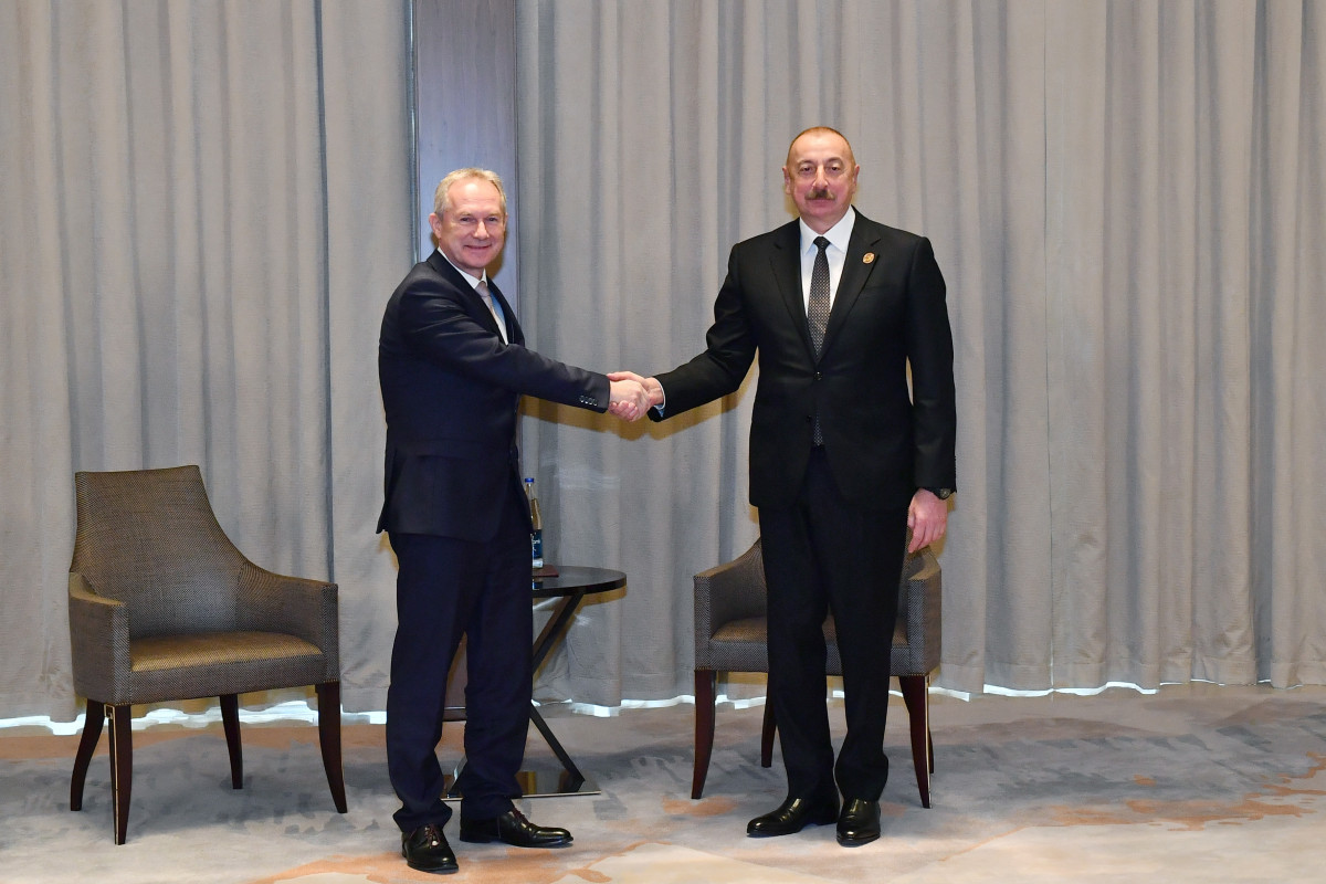 Чаба Кёреши, Президент Ильхам Алиев