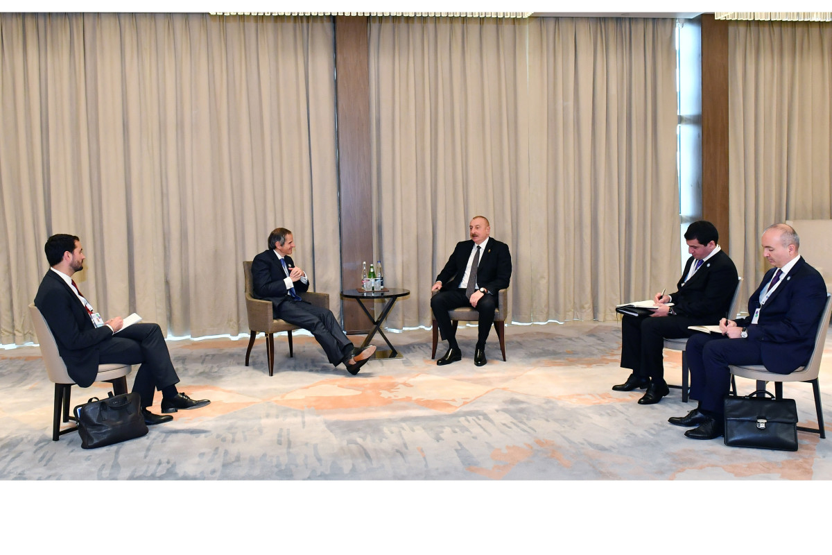 Президент Ильхам Алиев: Азербайджан придает большое значение сотрудничеству с МАГАТЭ