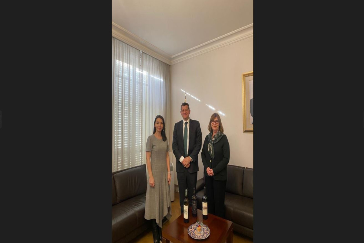 Leyla Abdullayeva Yeni Zelandiyanın Fransadakı səfiri ilə görüşüb