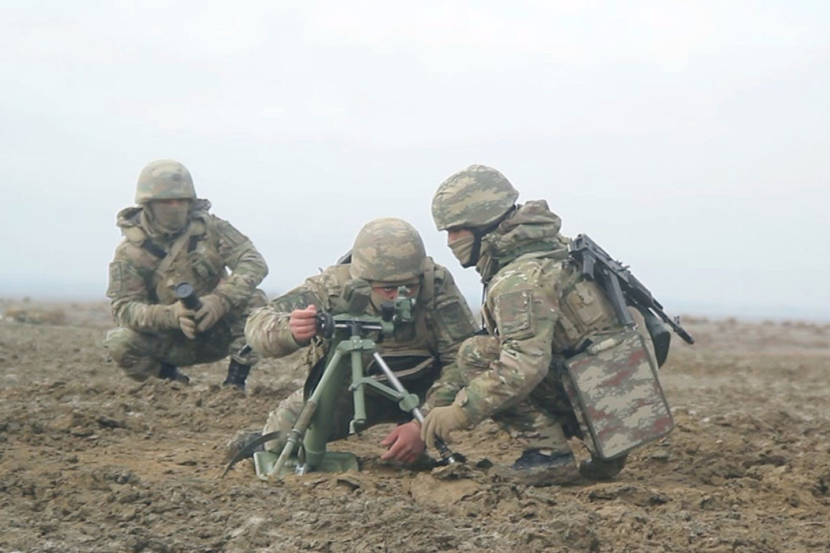 Минобороны: С миномётными подразделениями проведены занятия по боевой подготовке-ВИДЕО 