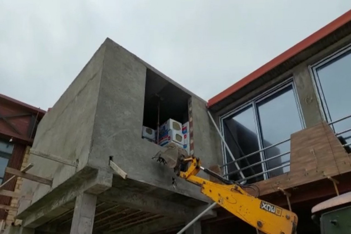 В Сумгайыте пресечены незаконные строительные работы-ВИДЕО 