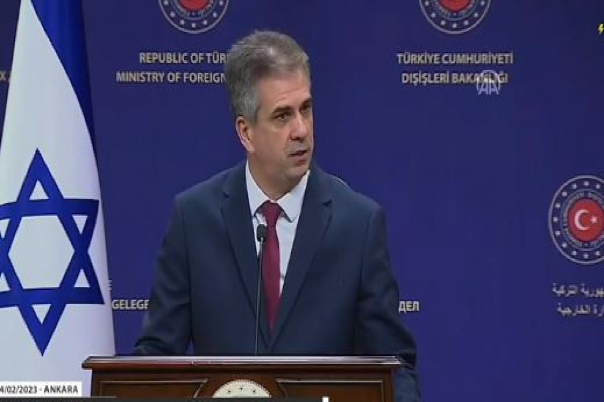 İsrail xarici işlər naziri Eli Kohen
