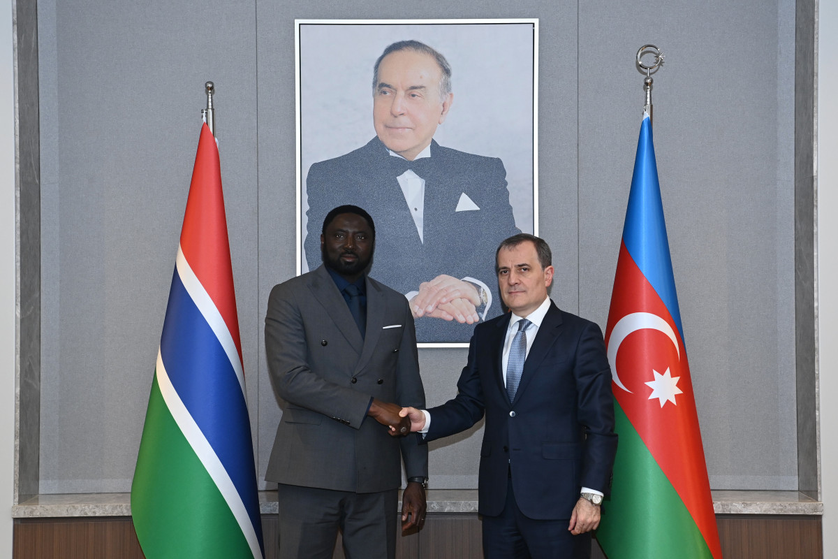 Джейхун Байрамов встретился с министром иностранных дел Гамбии-ФОТО 