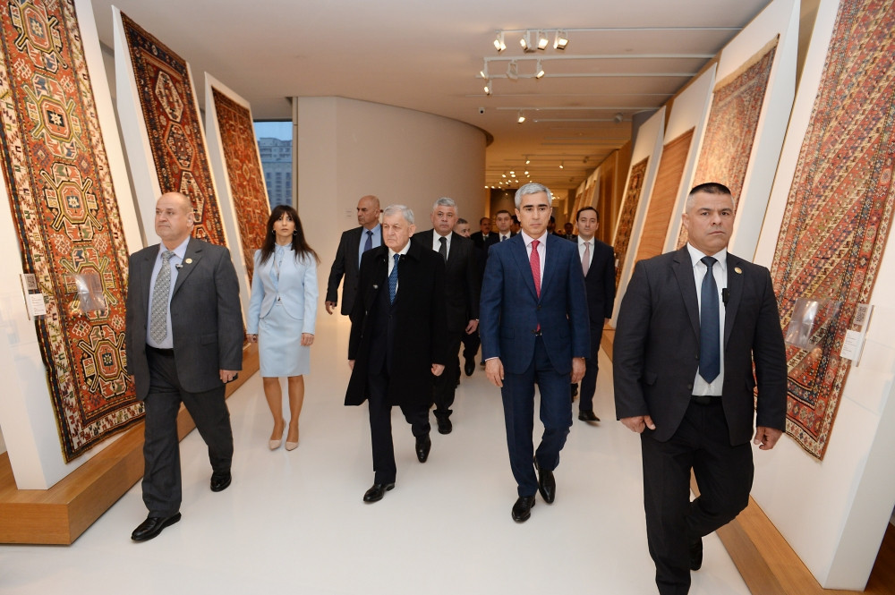 Jamal Rashid President of Iraq Abdullatif Jamal Rashid visits Heydar Aliyev Center-PHOTO