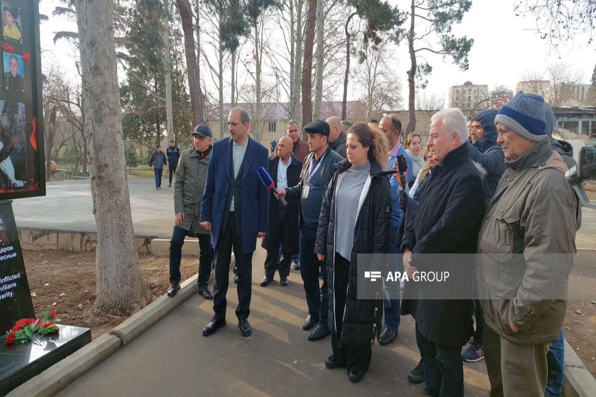 Group of foreign journalists visited Azerbaijan's Ganja -PHOTO 