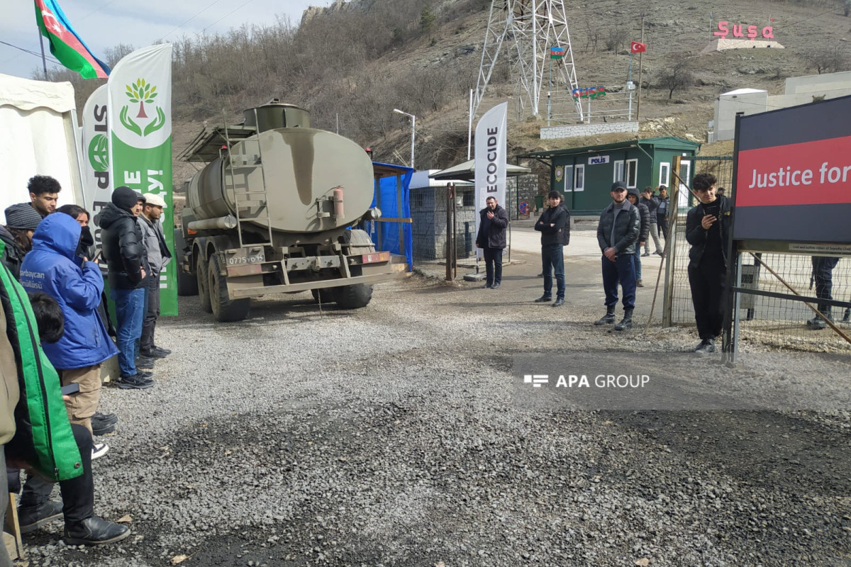 Another 6 vehicles belonging to RPC unimpededly passed through Azerbaijan's Lachin-Khankandi road-PHOTO -UPDATED 