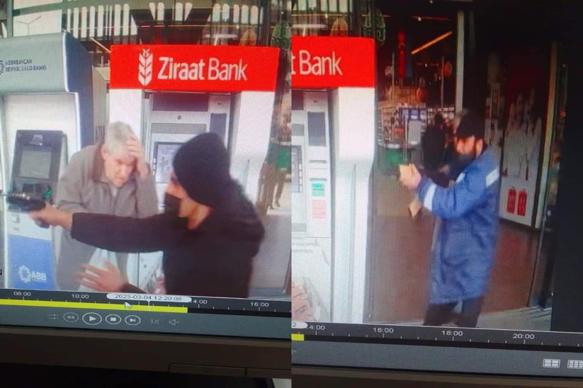Участники вооруженного нападения на инкассатора в гипермаркете в Баку