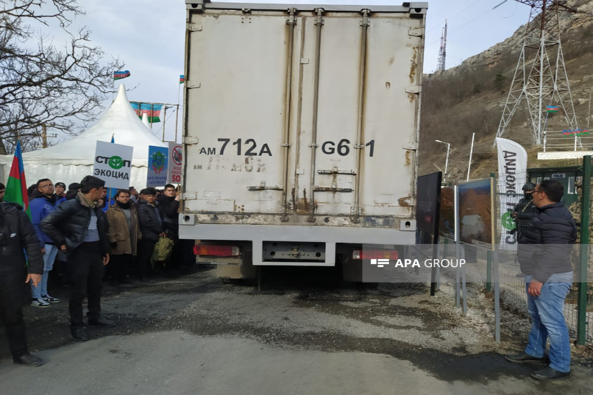 7 vehicles of ICRC unimpededly passed through Azerbaijan's Lachin-Khankandi road-UPDATED -PHOTO -VIDEO 