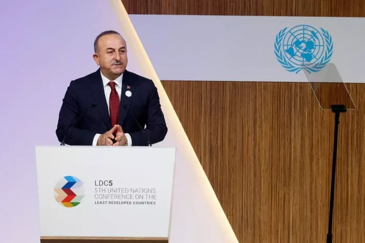 Çavuşoğlu: “İlk dəstək təklifi edənlər arasında ən az inkişaf etmiş ölkələr oldu”