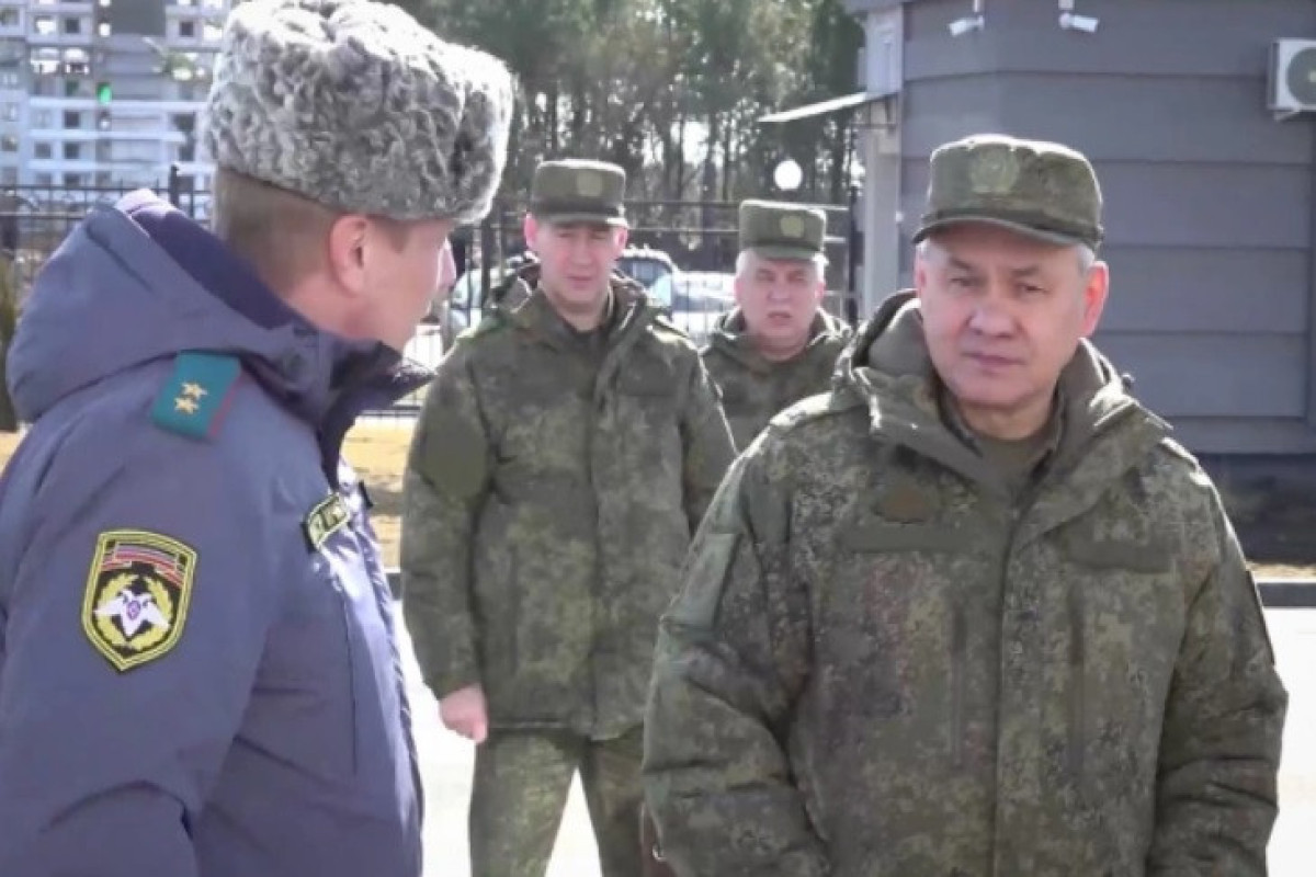 Russian Defense Minister visits Ukraine