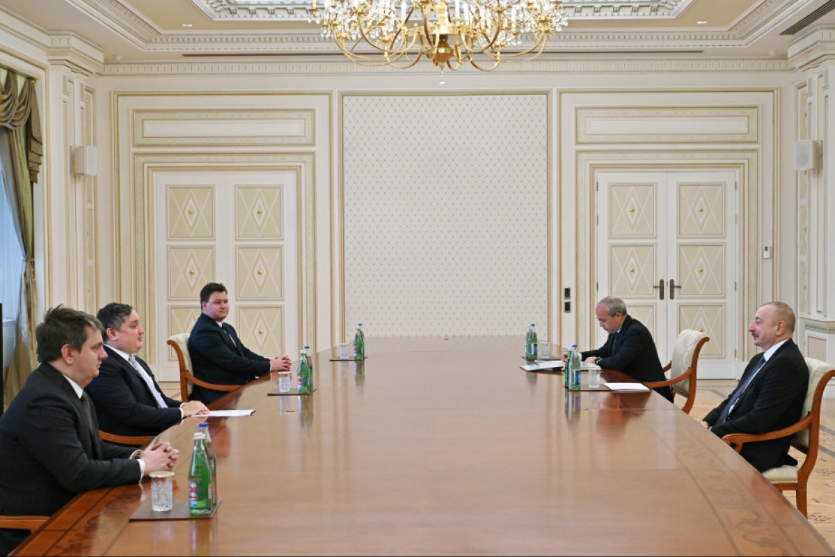 Президент Ильхам Алиев принял министра экономического развития Венгрии