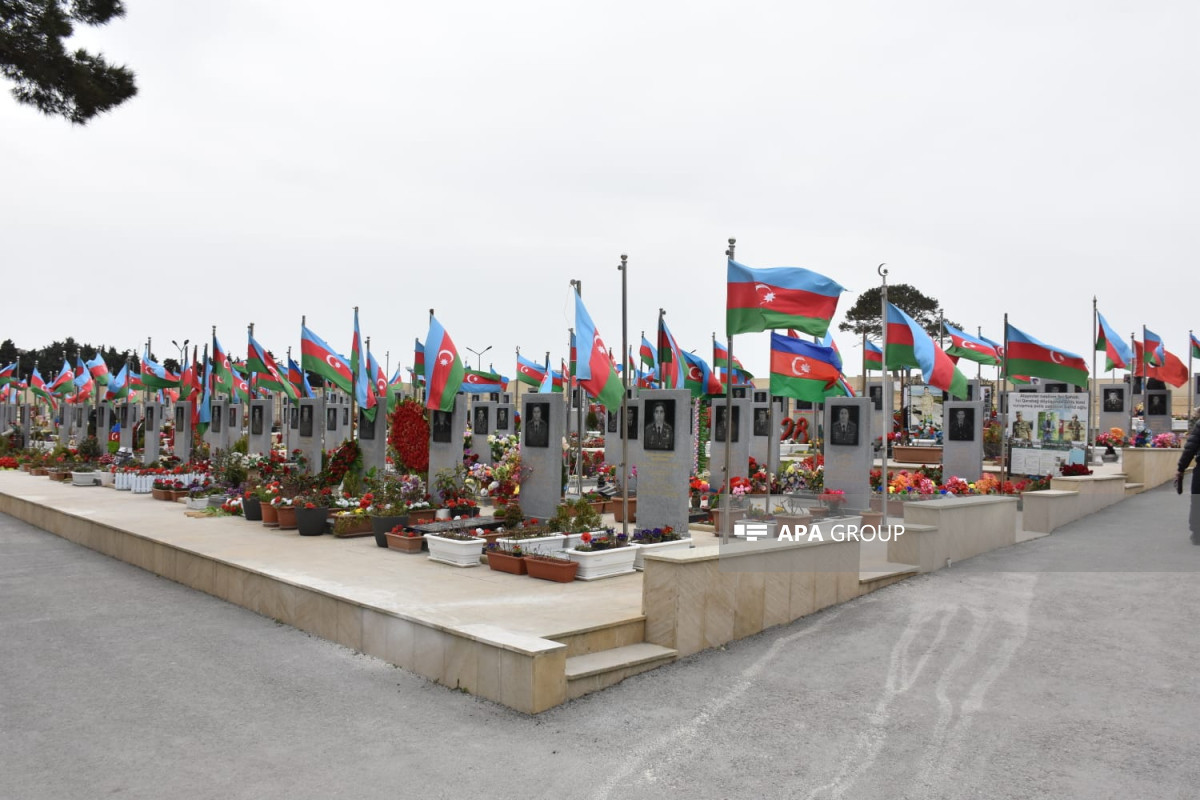 Погибший вчера военнослужащий азербайджанской армии похоронен на II Аллее шехидов-ОБНОВЛЕНО-1 -ФОТО 