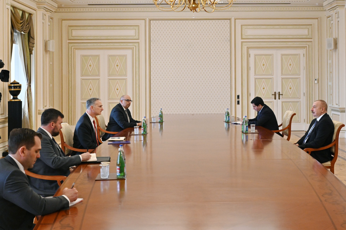 President Ilham Aliyev received U.S. Department of State Senior Advisor-UPDATED 