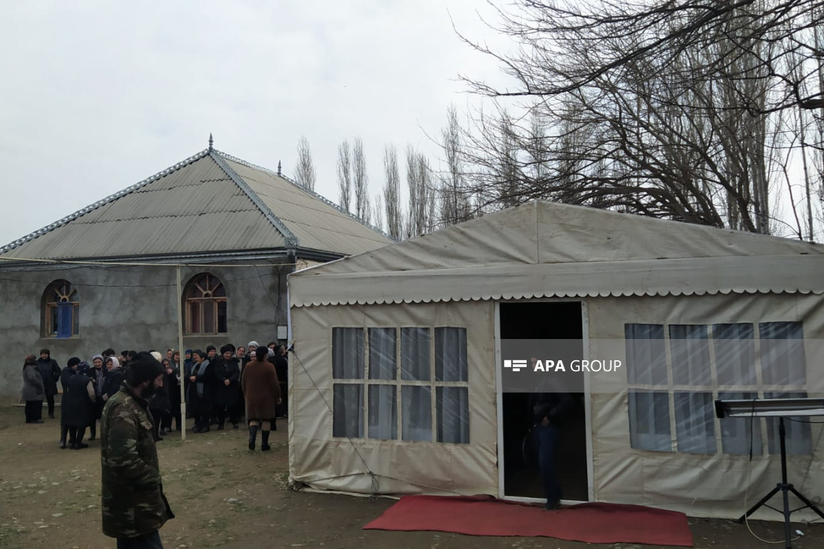Azerbaijani serviceman Eshgin Huseynov who martyred yesterday was laid to rest-PHOTO -UPDATED 