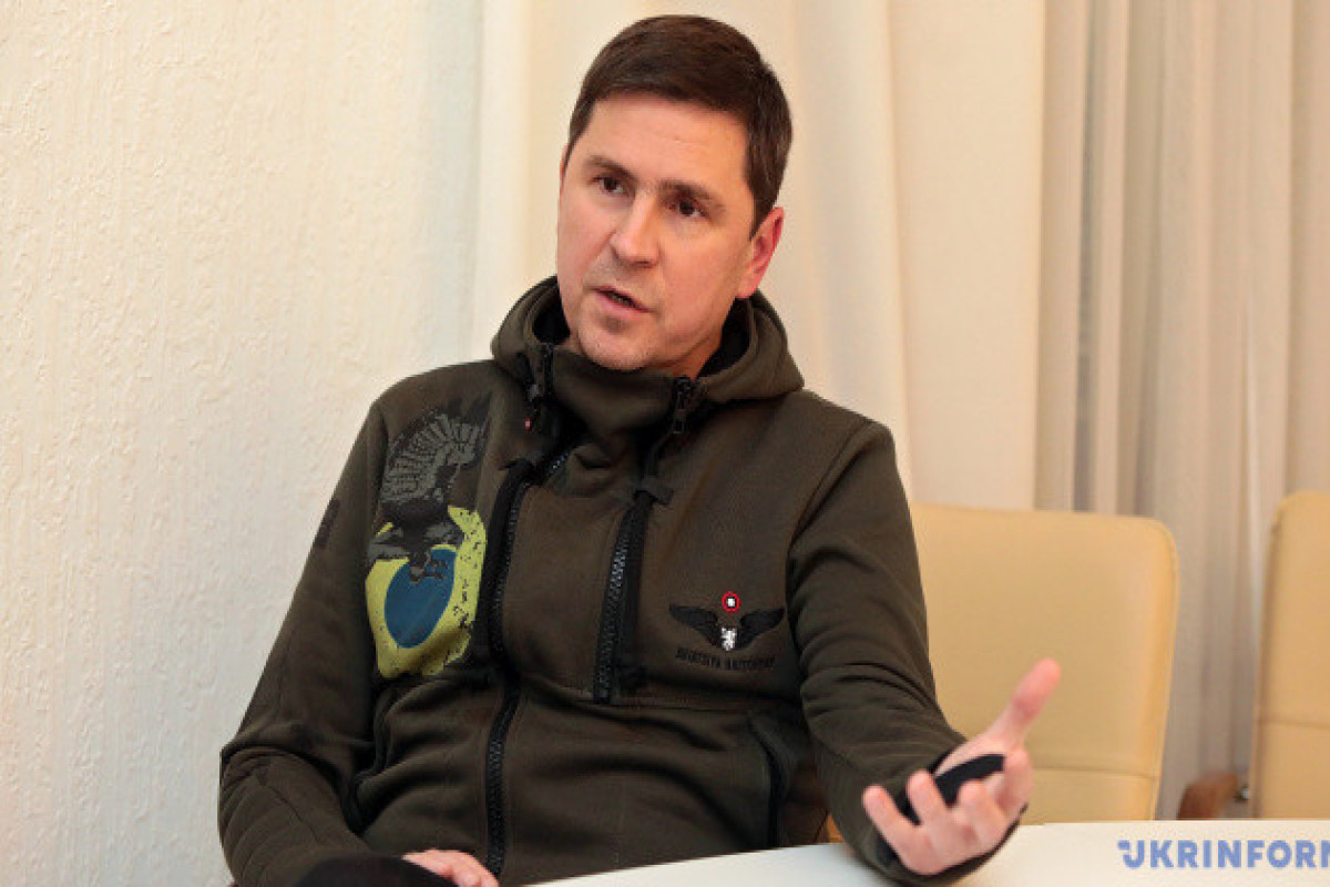 Adviser to the Head of the Office of President of Ukraine Volodymyr Zelenskyy Mykhailo Podolyak 