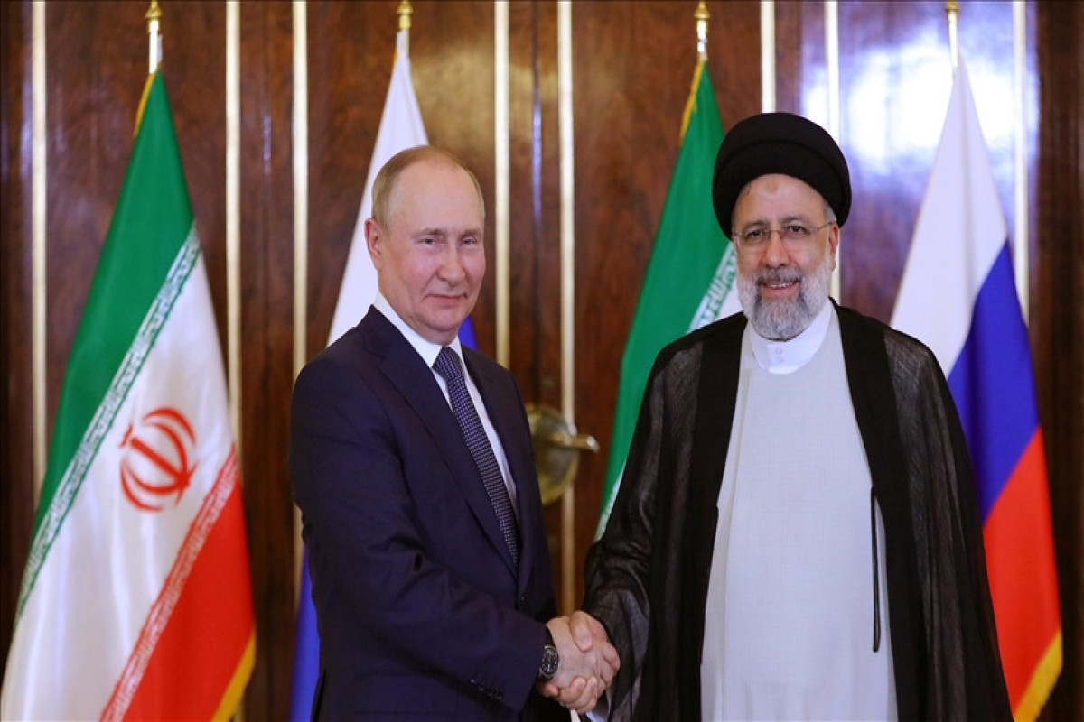 Russian President Vladimir Putin and Iranian President Ibrahim Raisi