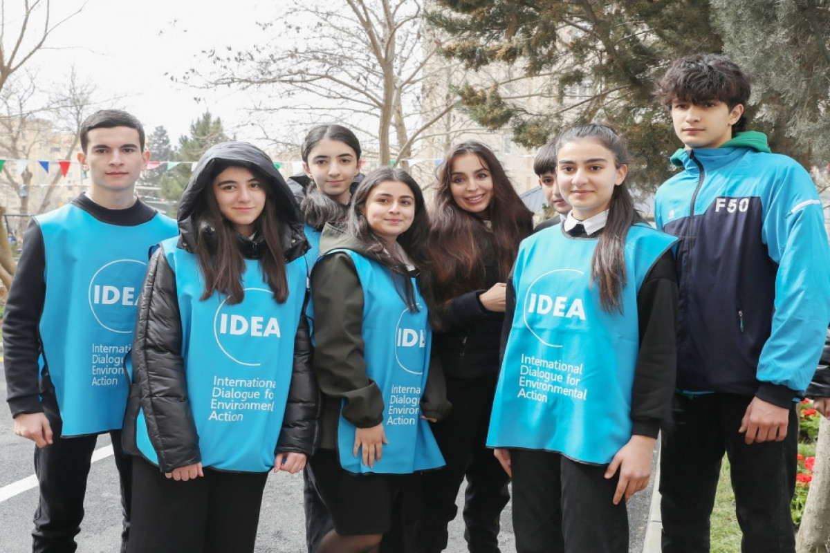 Leyla Əliyevanın iştirakı ilə növbəti “Bizim həyət”in açılışı olub - FOTO 