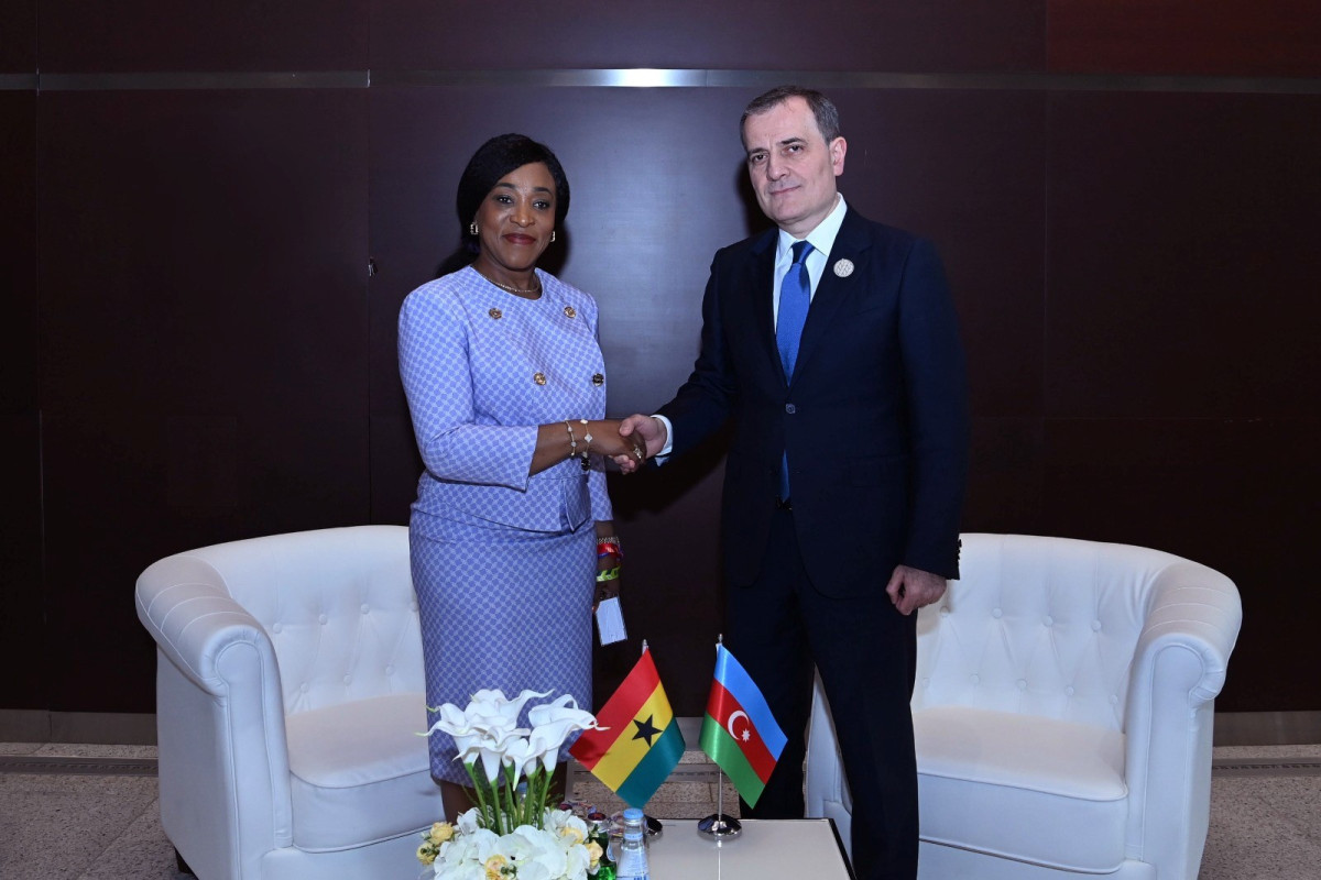 Jeyhun Bayramov briefs his Ghanaian counterpart about military provocations of Armenia