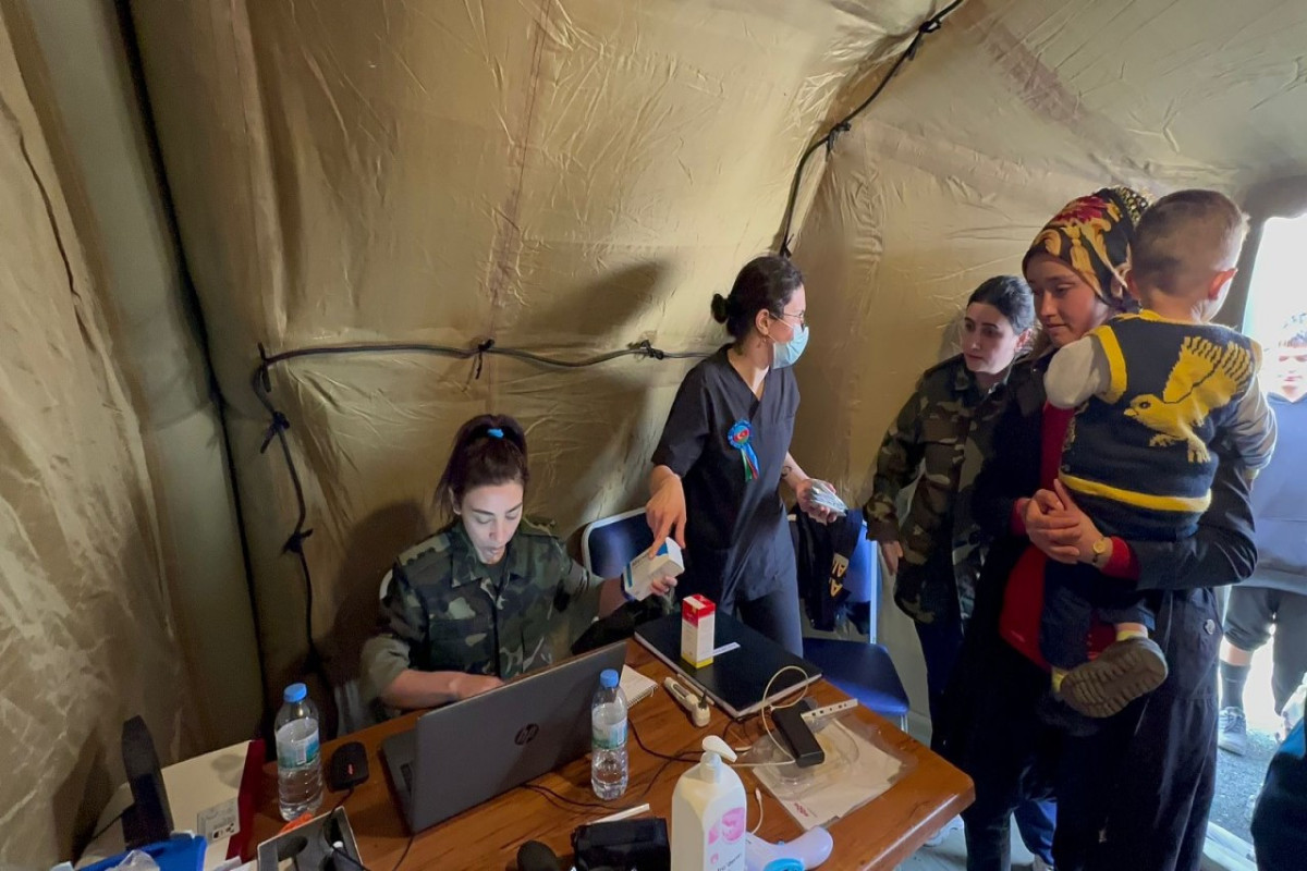 Azerbaijan’s mobile field hospitals in Türkiye provide medical services to 3016 quake survivors-VIDEO 