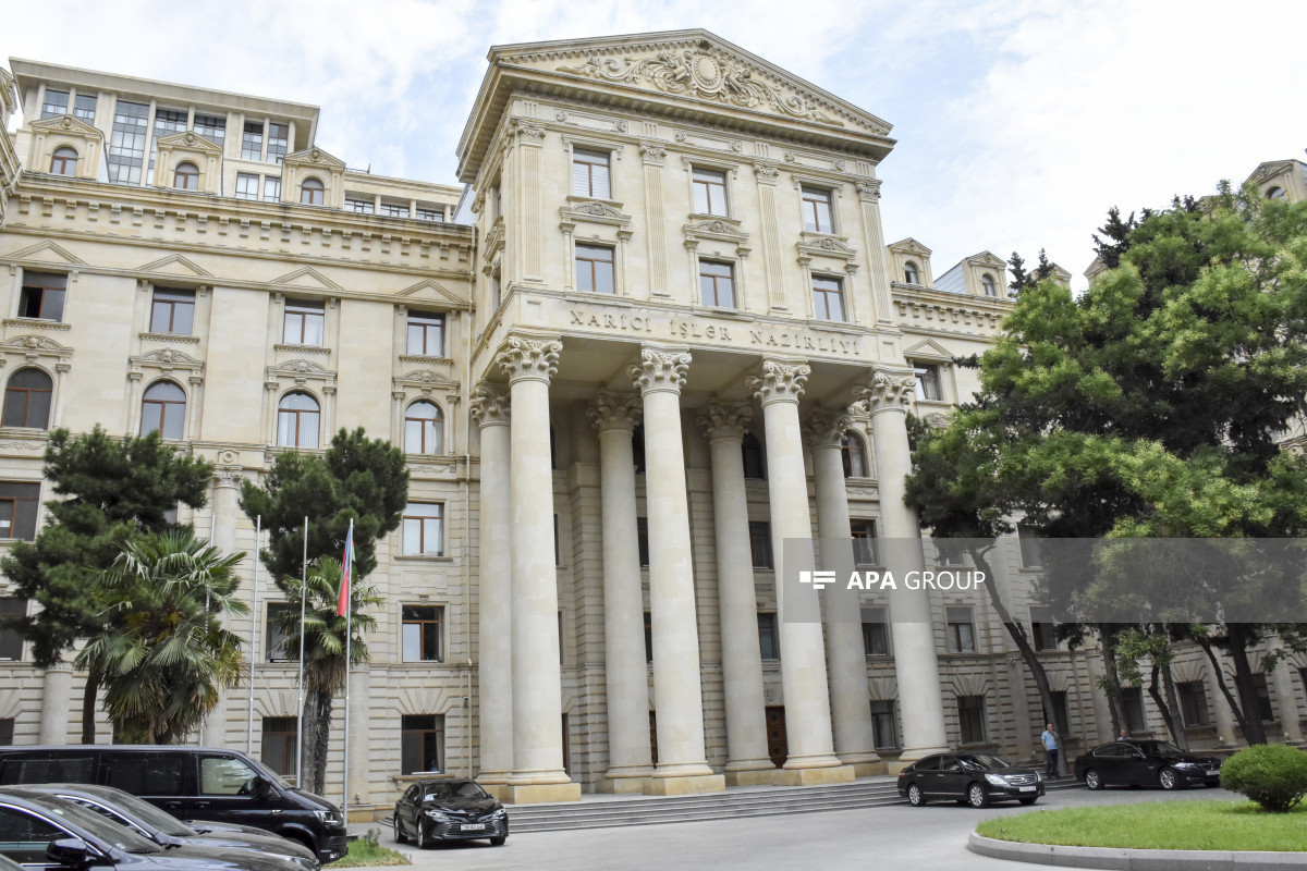 Azerbaijani MFA: France