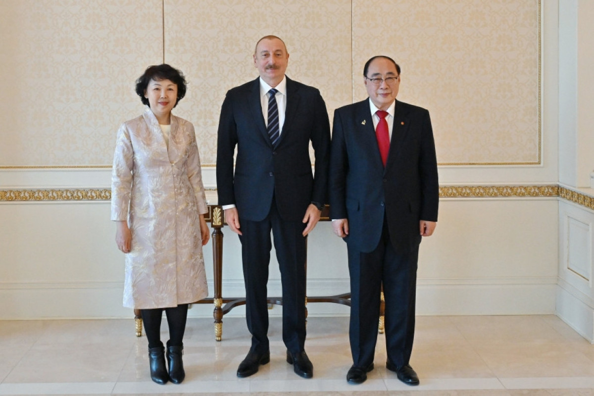 President Ilham Aliyev: The increase in volume of goods transported from China through Azerbaijan is a good example of our cooperation
