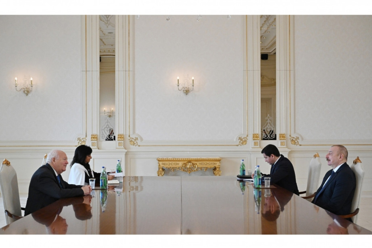 President Ilham Aliyev received High Representative for United Nations Alliance of Civilizations-UPDATED 