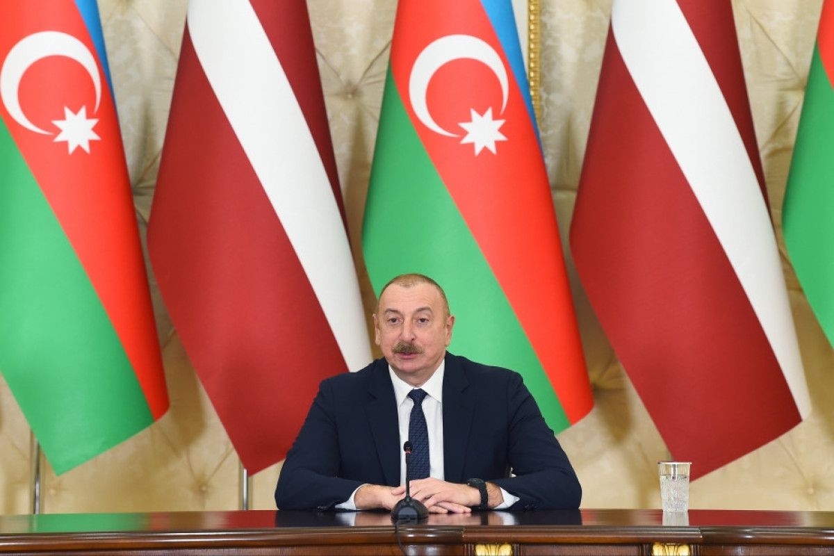 President Ilham Aliyev: Latvia and Azerbaijan are strategic partners