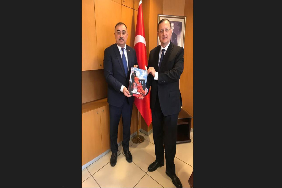 Azərbaycan səfiri Türkiyənin XİN rəsmisi ilə görüşüb
