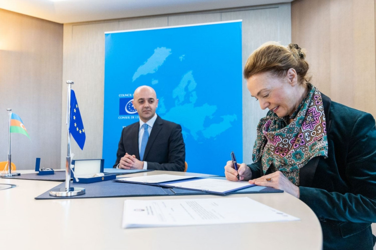 Azerbaijan signs the 13th Protocol of the European Convention on Human Rights-PHOTO 
