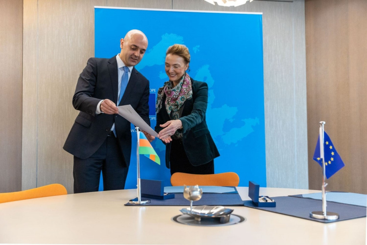 Azerbaijan signs the 13th Protocol of the European Convention on Human Rights-PHOTO 