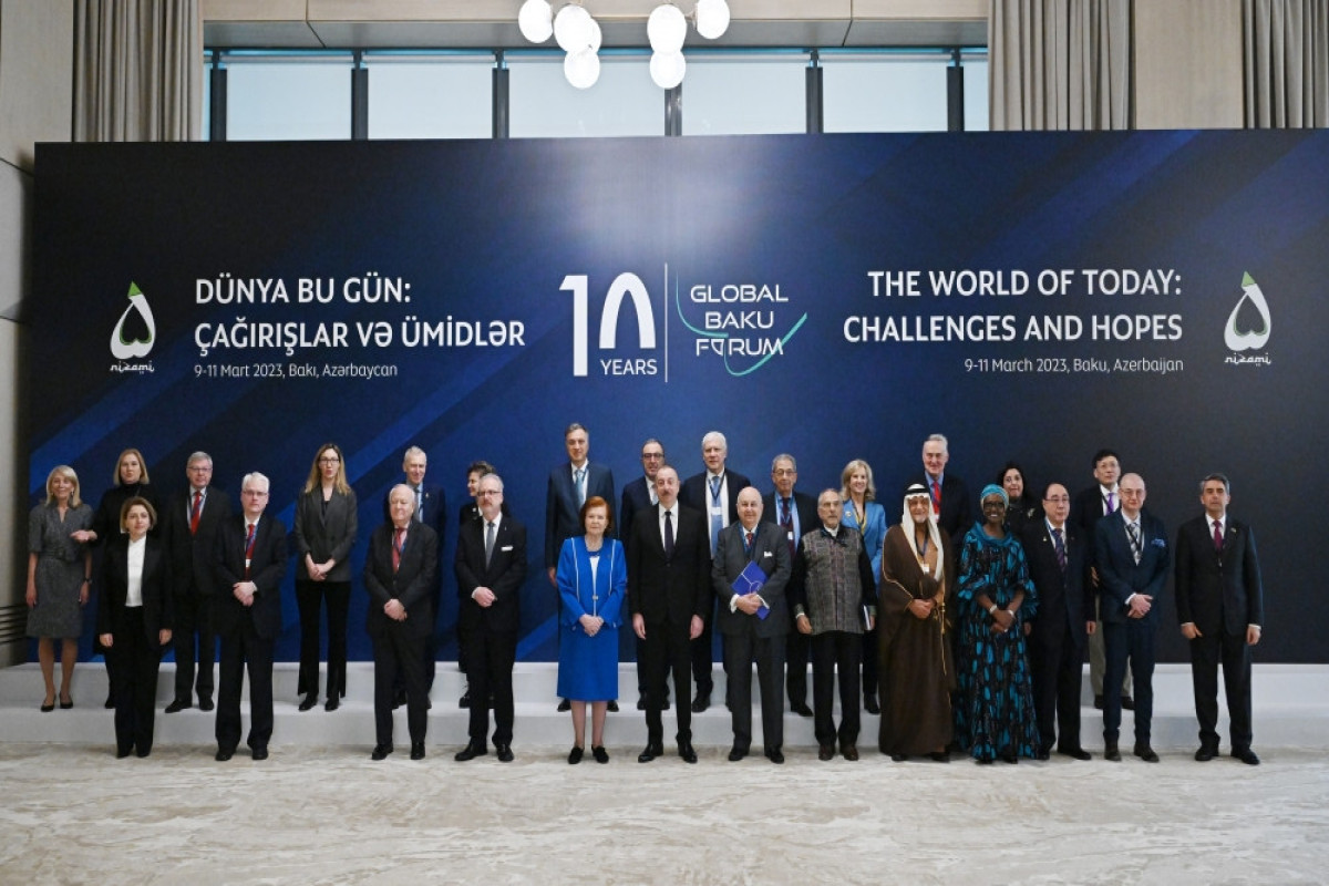 10th Global Baku Forum on “The World of Today: Challenges and Hopes” got underway, President Ilham Aliyev attended opening ceremony-UPDATED-1 