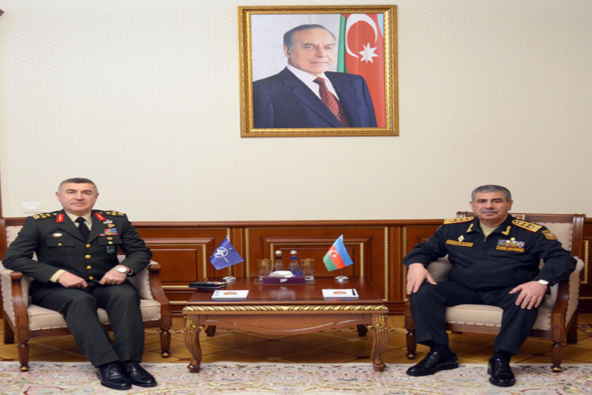 Azerbaijan Defense Minister met with NATO representative