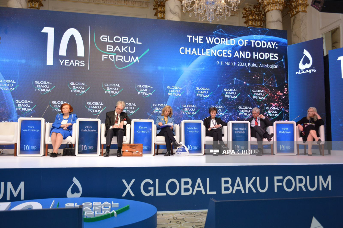 Climate change, food and nuclear security were discussed at the 10th Global Baku Forum