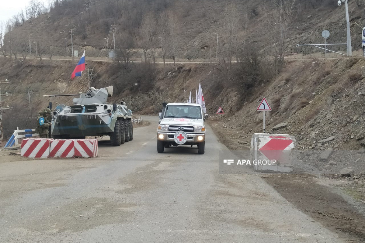 Vehicles of ICRC unimpededly passed through Azerbaijan