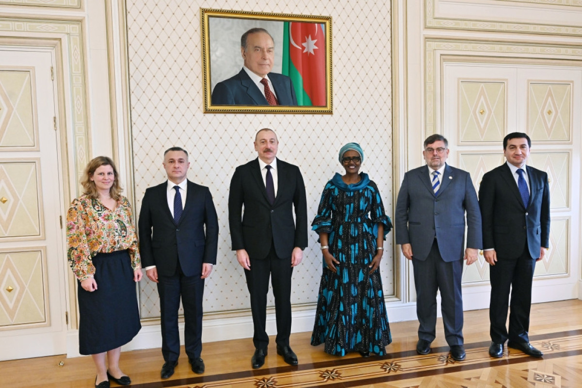 President Ilham Aliyev received Executive Director of the Joint United Nations Programme on HIV/AIDS-UPDATED 