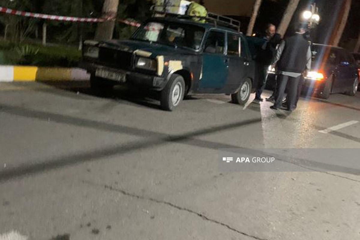 Bakıda yaşlı kişini avtomobil vurub - FOTO 