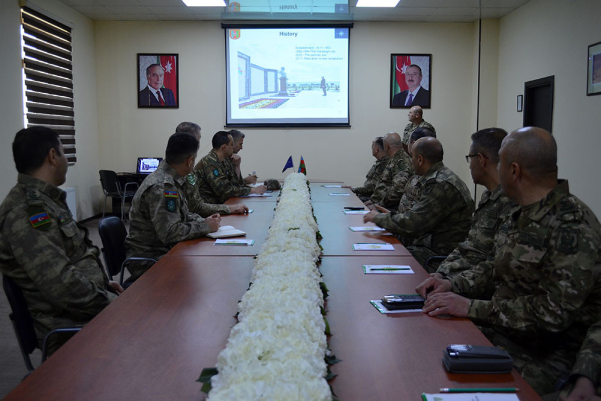 NATO delegation visited Azerbaijan's military unit-PHOTO 
