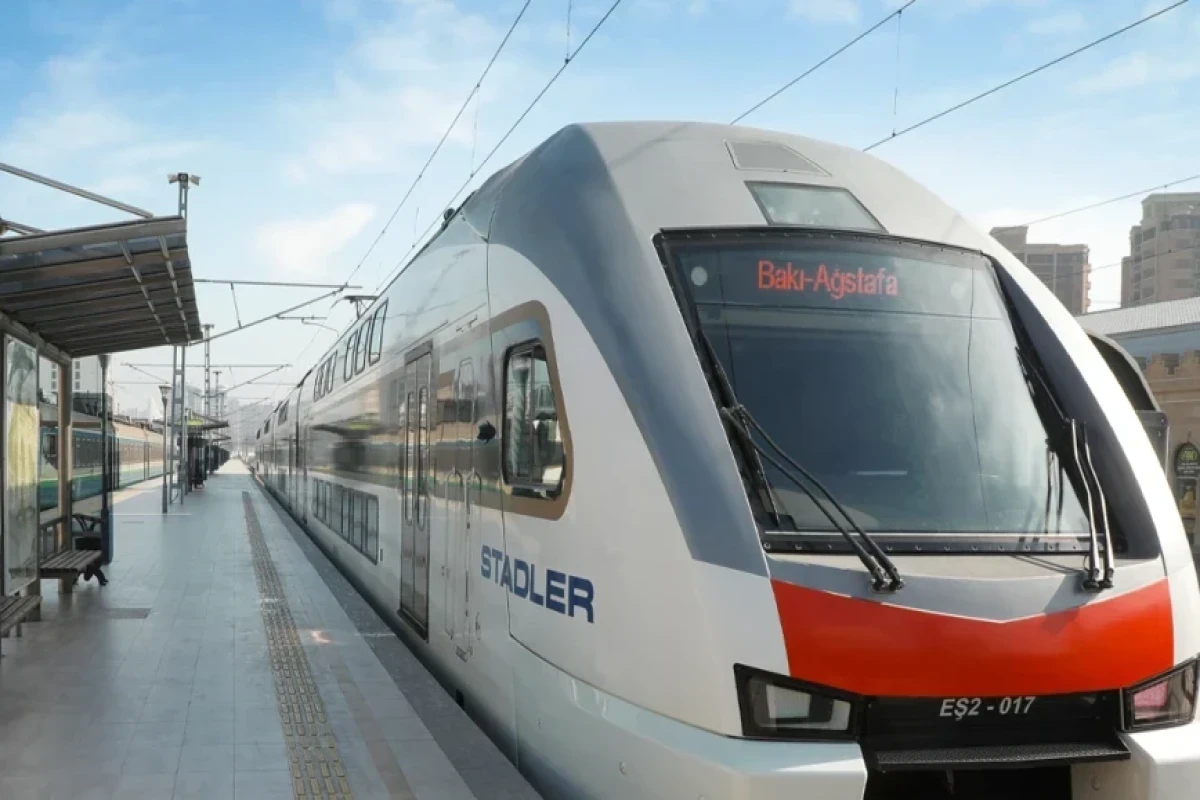 АЖД впервые начинает пассажироперевозки скоростным поездом по маршруту Баку-Агстафа-Баку