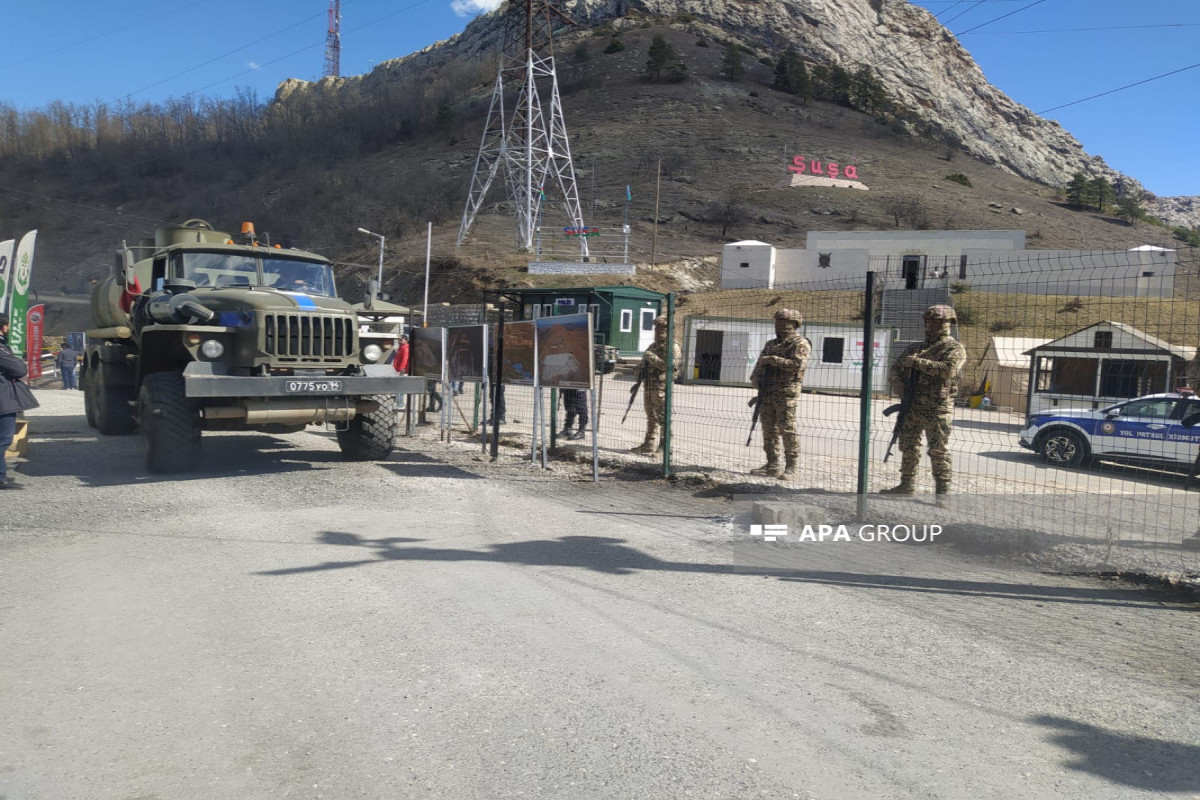 Another convoy of vehicles belonging to RPC unimpededly passed through Azerbaijan's Lachin-Khankandi road-PHOTO -UPDATED-1 